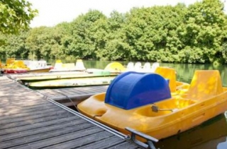 Pedalo en Cognac